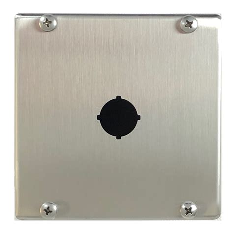 stainless steel push button enclosure